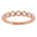 Bezel-Set Anniversary Band