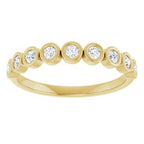 Bezel-Set Anniversary Band