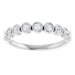 Bezel-Set Anniversary Band