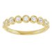 Bezel-Set Anniversary Band