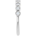 Bezel-Set Anniversary Band