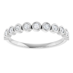 Bezel-Set Anniversary Band