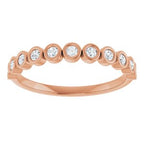 Bezel-Set Anniversary Band