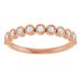 Bezel-Set Anniversary Band