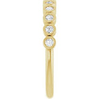 Bezel-Set Anniversary Band
