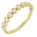 Bezel-Set Anniversary Band
