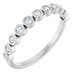Bezel-Set Anniversary Band