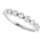 Bezel-Set Anniversary Band