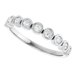 Bezel-Set Anniversary Band