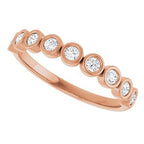 Bezel-Set Anniversary Band