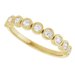 Bezel-Set Anniversary Band