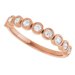 Bezel-Set Anniversary Band
