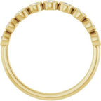 Bezel-Set Anniversary Band