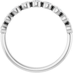 Bezel-Set Anniversary Band
