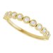 Bezel-Set Anniversary Band