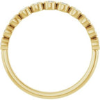 Bezel-Set Anniversary Band