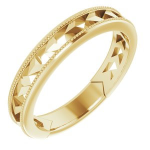 Geometric Stackable Ring