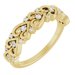 Sculptural Heart Anniversary Band