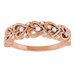 Sculptural Heart Anniversary Band