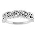 Sculptural Heart Anniversary Band
