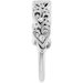 Sculptural Heart Anniversary Band