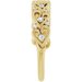 Sculptural Heart Anniversary Band