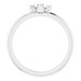 Accented Stackable Cross Ring