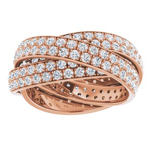 3-Piece Rolling Eternity Band