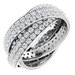 3-Piece Rolling Eternity Band