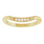 Halo-Style Vintage-Inspired Engagement Ring or Band