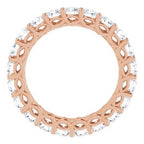Sculptural Eternity Band