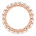 Sculptural Eternity Band