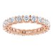 Sculptural Eternity Band