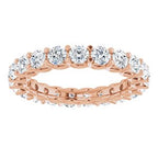 Sculptural Eternity Band
