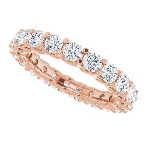 Sculptural Eternity Band