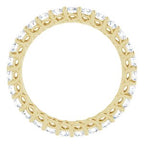 Sculptural Eternity Band