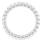 Sculptural Eternity Band