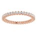 Sculptural Eternity Band