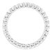 Sculptural Eternity Band