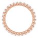 Sculptural Eternity Band