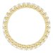Sculptural Eternity Band