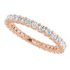 Sculptural Eternity Band