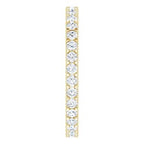 Sculptural Eternity Band
