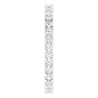 Sculptural Eternity Band