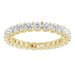 Sculptural Eternity Band