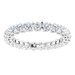 Sculptural Eternity Band