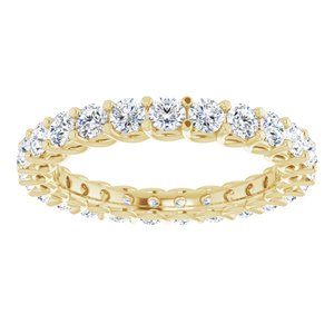 Sculptural Eternity Band