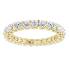 Sculptural Eternity Band