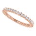 Sculptural Eternity Band