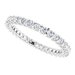 Sculptural Eternity Band